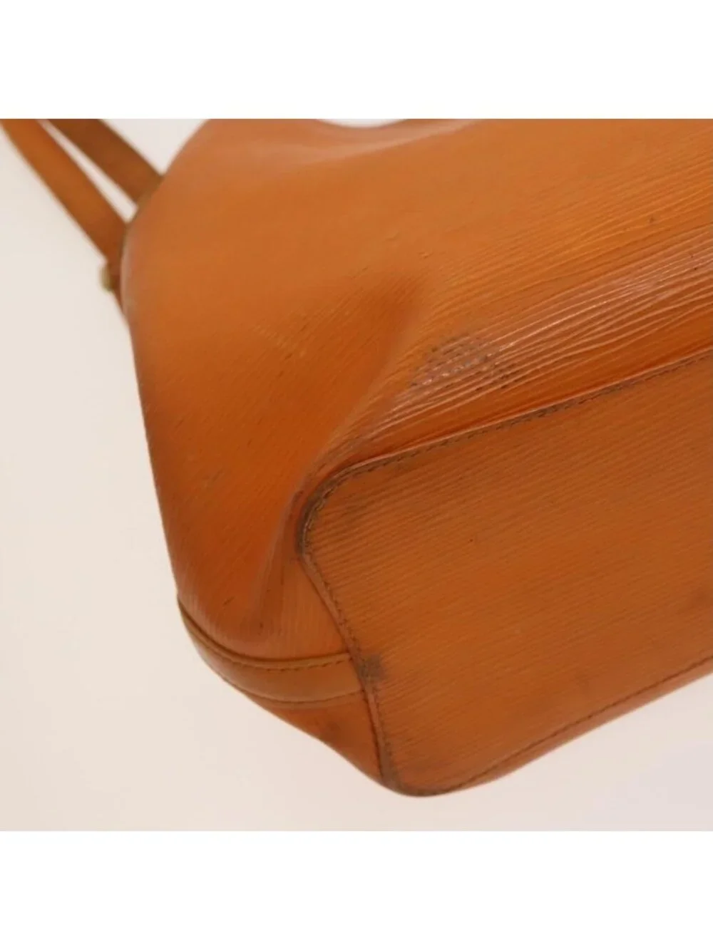 Authentic LOUIS VUITTON Epi Mandala MM Shoulder Bag Orange Mandarin M5889H LV